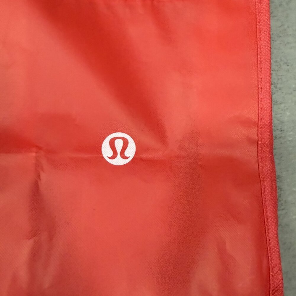 Lot Of 2 Lululemon Reusable Shopping Bags Small And Large - Picture 3 of 3